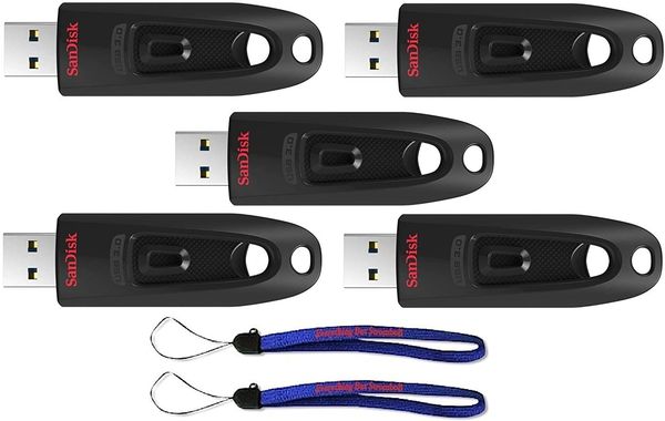 SanDisk 32GB (Five Pack) USB 3.0 Flash Drive
